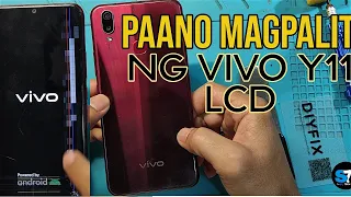 PAANO MAGPALIT NG LCD? | Vivo Y11 Lcd Replacement Process