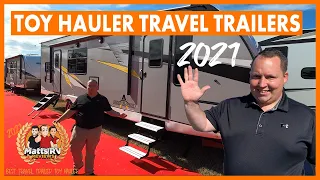 The TOP 5 Travel Trailer Toy Hauler for 2021!