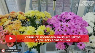 Славянск, поговорим на языке цветов в день всех влюбленных