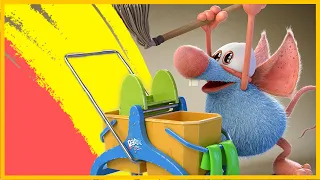 راتيك, Peppa Pig, Baby Shark, Clay Mixer 🍟 Learn Healthy Habits for Kids | Stop Motion Animation