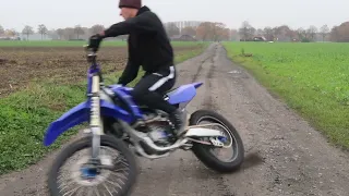 Yamaha YZ250F RAW FIRST RIDE