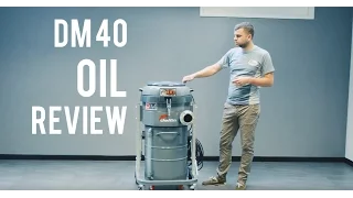 Industrial vacuum cleaner for lubricant oil and metal chips | CNC Maintenance | Tecnoil