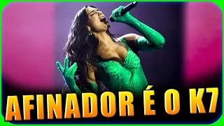 DUA LIPA NÃO AFINOU A VOZ no ROCK IN RIO by Marcio Guerra