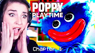 I play POPPY PLAYTIME with a HR MONITOR [Full Playthrough]