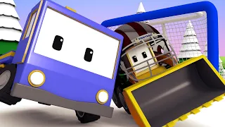 Kleinen Trucks | Eishockey - Lerne mit den kleinen Trucks 👶 🚚 Lehrreiche Cartoons für Kinder