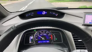 Civic 8 1.3 hybrid mx acceleration