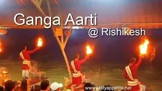 Ganga Aarti Rishikesh | Ganga Aarti at Triveni Ghat - Parmarth Niketan | Rishikesh #IncredibleIndia