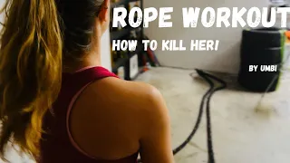 🧨ROPE WORKOUT:  KILL your GIRLFRIEND!⚰️