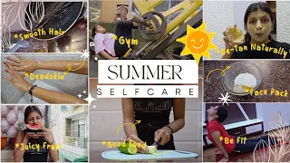 My Summer Self Care Routine☀️|| Summer Tips For Every Girl || Beauty Maintenance Routine✨||
