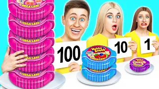 100 Шарів їжі Челендж #4 від Multi DO Food Challenge