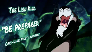 The Lion King | "BE PREPARED!" {One-Line Multilanguage}