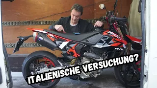 Ducati 698 RVE -  Erster Test: was kann das italienische Konkurrenzprodukt im Vergleich zur KTM?🤔🤨