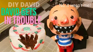 “David gets in trouble.” Read aloud with custom David LoL doll + behind the scenes!