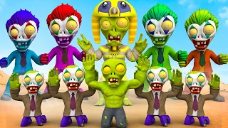 Plants vs Zombies 3 | Rescue Wuggy Huggy VS Team Bad Guy Zombie: Who Will Win? | 2D 3D Animation IRL