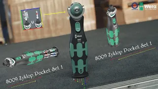 Unboxing: Wera 8009 Zyklop Pocket Set 1 | Bộ dụng cụ Wera 1/4" + 3/8" || Wera + The Gioi Moi JSC