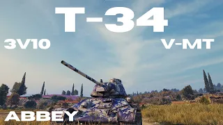 World of Tanks Replays - T-34 - 4.2k damage in tier 5 - 7 kills