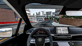 BeamNG Drive - 2021 Toyota Sienna [Steering wheel gameplay]