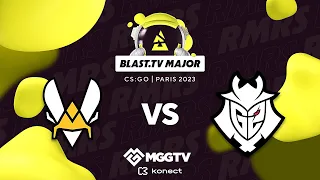 Vitality vs G2 - BLAST.tv Paris Major - Europe RMR B - BO3