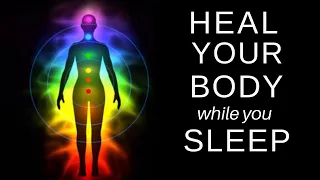 Chakra Meditation for Balancing and Clearing, Healing Guided Sleep Meditation