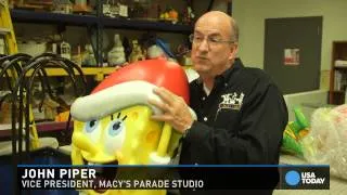 Behind the scenes of Macy's Thanksgiving Day Parade