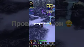 Случай из прокачки охотника в World of Warcraft (Проверил урон)