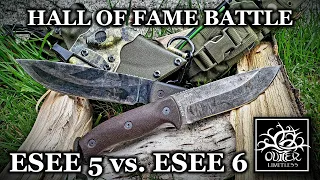 ESEE 5 vs ESEE 6 - Hall of Fame Battle!  Which Would YOU Choose?  The Out of Doors Episode 4