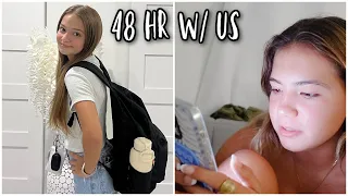 WHAT HAPPENED TO EMILY AT SCHOOL:  48 HR WITH US /SHOPPING / HAUL / SCHOOL |VLOG#1678