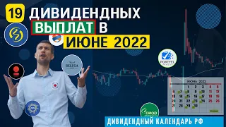 ЭТИ КОМПАНИИ ЗАПЛАТЯТ ДИВИДЕНДЫ В ИЮНЕ 2022/ Дивидендный календарь РФ 2022