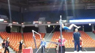 Madison Desch - Uneven Bars - 2012 Secret U.S. Classic Podium Training