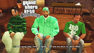 GTA San Andreas Gameplay - DYOM mission - Attack on Seville Family Boulevard & Freddys new Boyfriend