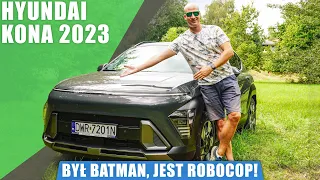 Hyundai Kona PLATINUM 1.6 T-GDI 4WD 198 KM 2023. Był Batman, jest ROBOCOP!