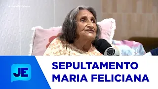 Foi sepultada nesse domingo, Maria Feliciana, mulher mais alta do mundo - JE