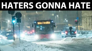 Electric buses in Oslo are failing in cold winter