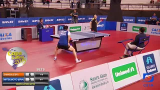 Cazuo Matsumoto vs He Zhi Wen   Semifinal Latin Cup Jundiaí 2015