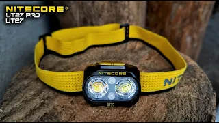 Новинка осень 2023/Налобный фонарь Nitecore UT27 New/UT27 Pro New@CorcoranALHeadlamp