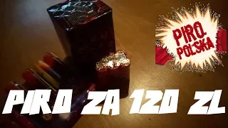 Unboxing pirotechniki za 120 zł POLENBÖLLER UNBOXING / Fireworks/ Vuurwerk/ Feuerwerk