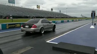 Fastest E55 record by Eurocharged ATX   9.779 @ 140mph