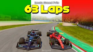 F1 23 - 100% Race Imola w/ Russell | #ImolaGP 🇮🇹