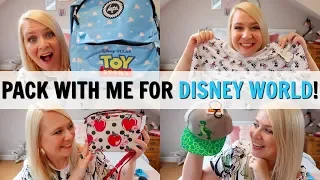 PACK WITH ME! What I'm Taking To Walt Disney World 2019!