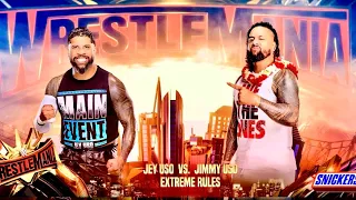 Jey Uso challenges Jimmy Uso to a WrestleMania XL : WWE 2K24