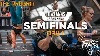 The Progrm Crossfit  Lowlands Throwdown  Semi-finals Day 1