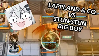 Lappland & co. vs Defense Crusher Leader | Arknights