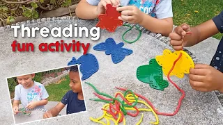 Threading Activity | Children Fun Learning