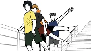 Haikyuu ballet tiktok || MSBY doing ballet