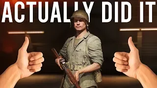 I actually did it - Battlefield 5