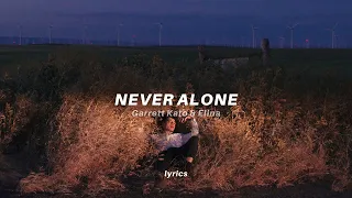 Garrett Kato & Elina - Never Alone (lyrics)