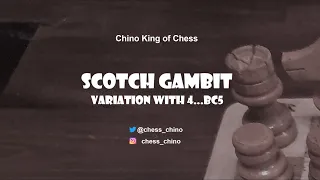 Scotch Gambit [Part 3 of 4]: 4...Bc5