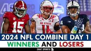 NFL Combine 2024 Day 1 Winners & Losers (LB, DT, DE) Ft. Braden Fiske, Dallas Turner, Payton Wilson