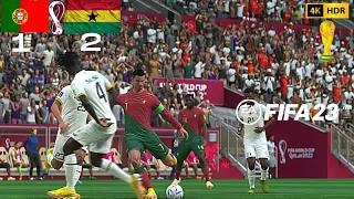 FIFA 23 - Portugal vs Ghana🔥- FIFA World Cup 2022 Group Stage Match | PS5 4K #fifa23 #fifa22