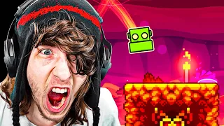 First Time Playing Geometry Dash